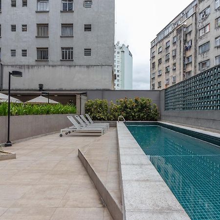 Predio Completo Com Piscina Perto De Estacao De Metro No Centro De Sao Paulo - Setin Downtown Praca Da Se Apartment Luaran gambar